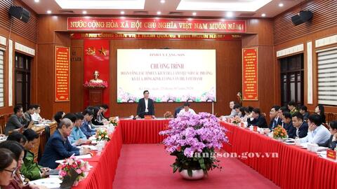 Lạng Sơn:   Tổ chức bộ máy cơ bản được sắp xếp tinh gọn, chính quyền địa phương 02 cấp bước đầu hoạt động hiệu lực, hiệu quả hơn, phục vụ người dân, doanh nghiệp tốt hơn
