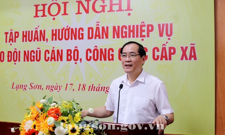 Bế mạc hội nghị trực tuyến tập huấn, hướng dẫn nghiệp vụ cho đội ngũ cán bộ, công chức cấp xã