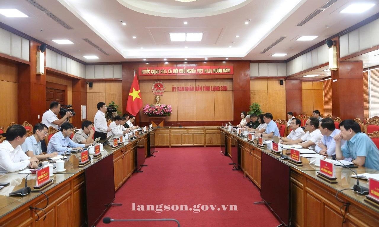 Lãnh đạo UBND tỉnh tiếp, làm việc với Đoàn công tác Ban Chỉ đạo công tác biên giới tỉnh Sơn La