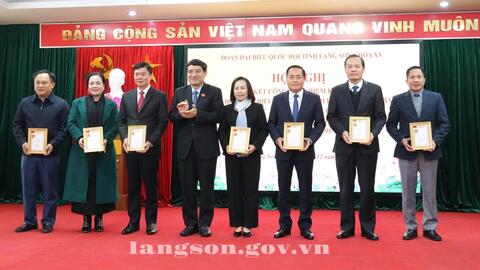 Đoàn đại biểu Quốc hội tỉnh tổng kết nhiệm kỳ 2021 – 2026, gặp mặt các thế hệ đại biểu Quốc hội tỉnh