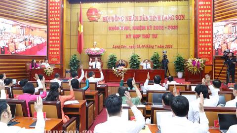 Bế mạc Kỳ họp thứ tư HĐND tỉnh khóa XVIII, nhiệm kỳ 2026 - 2031