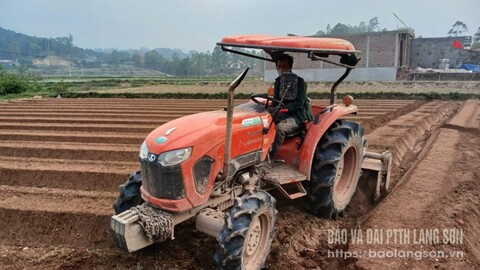 Lạng Sơn đẩy mạnh cơ giới hóa, nâng cao giá trị sản xuất nông, lâm nghiệp