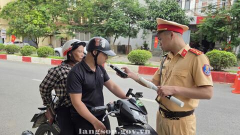 Lạng Sơn: tai nạn giao thông giảm cả 3 tiêu chí trong 07 ngày nghỉ Lễ