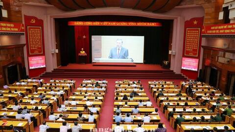 Hội nghị toàn quốc nghiên cứu, học tập, quán triệt và triển khai thực hiện Nghị quyết Hội nghị lần thứ ba Ban Chấp hành Trung ương Đảng khóa XIV