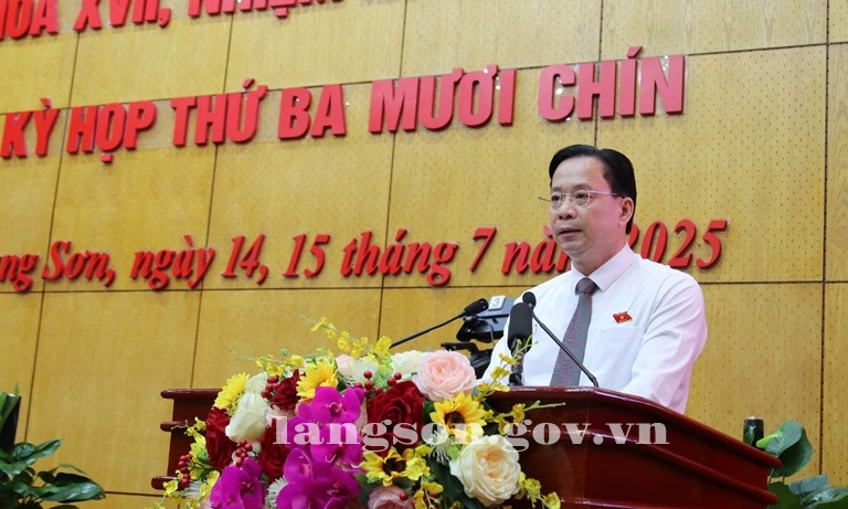 Khai mạc kỳ họp thứ ba mươi chín HĐND tỉnh khoá XVII, nhiệm kỳ 2021 – 2026