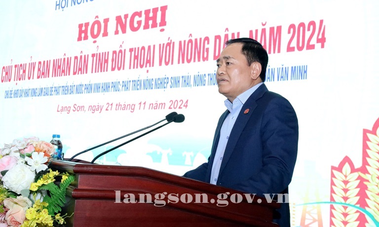 Hội nghị Chủ tịch UBND tỉnh đối thoại với nông dân: Hỗ trợ nông dân phát triển kinh tế, nâng cao đời sống