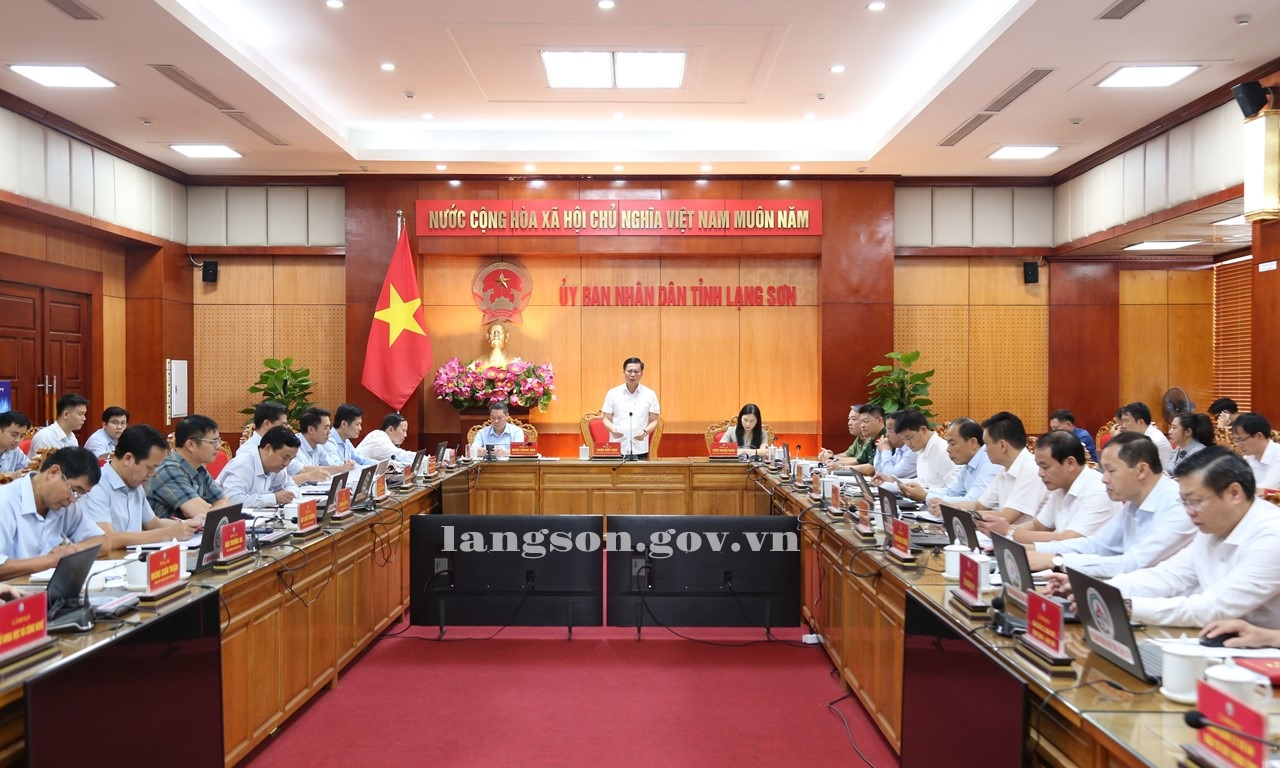 Họp Ủy ban nhân dân tỉnh thường kỳ tháng 9 năm 2026 (phiên thứ nhất)
