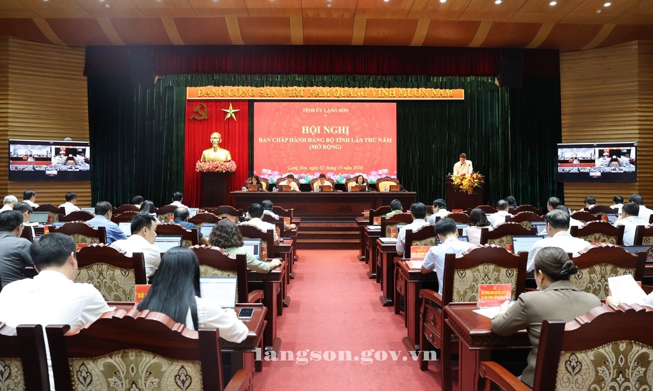Hội nghị Ban Chấp hành Đảng bộ tỉnh lần thứ năm (mở rộng)