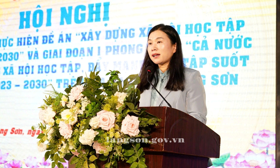 Sơ kết 5 năm thực hiện Đề án “Xây dựng xã hội học tập giai đoạn 2021 - 2030” và sơ kết giai đoạn 1 Phong trào “Cả nước thi đua xây dựng xã hội học tập, đẩy mạnh học tập suốt đời giai đoạn 2023 - 2030”